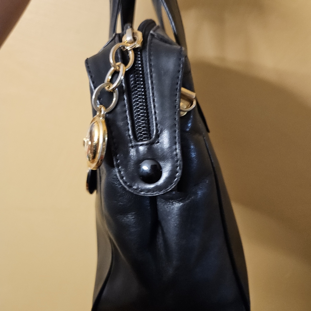 Lady Dior Leather Black Bag - Picture 3 of 4